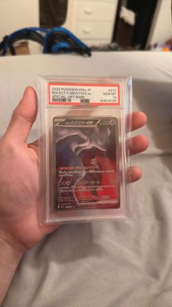 PSA 10 Team Rocket's Mewtwo ex (JP)