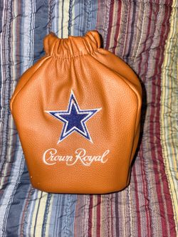 Crown royal dallas cowboys cover bag