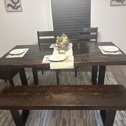 Real Solid Wood  Table 
