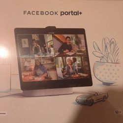 Facebook Meta Portal Plus - Smart Video Calling 14” Touch Screen