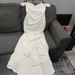 Wedding/ Formal White Dress