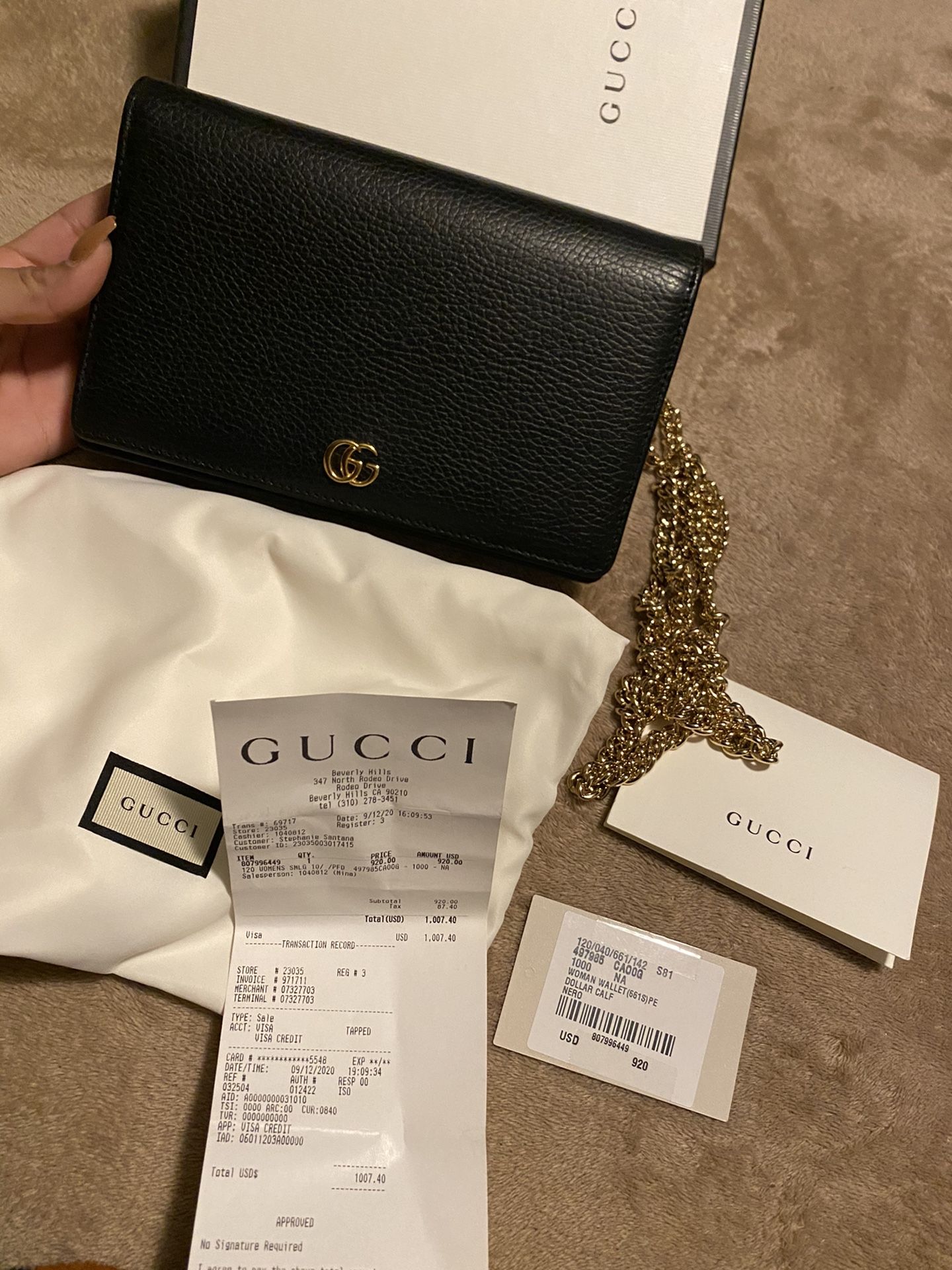 Gucci Purse Black