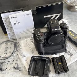 Nikon Z9 Complete With Original Packaging