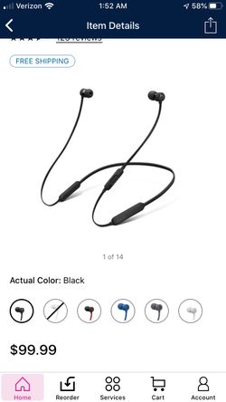 Beats X Wireless Head Phones