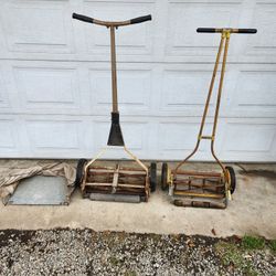 Old Style Grass Cutters / Lawn Mowers