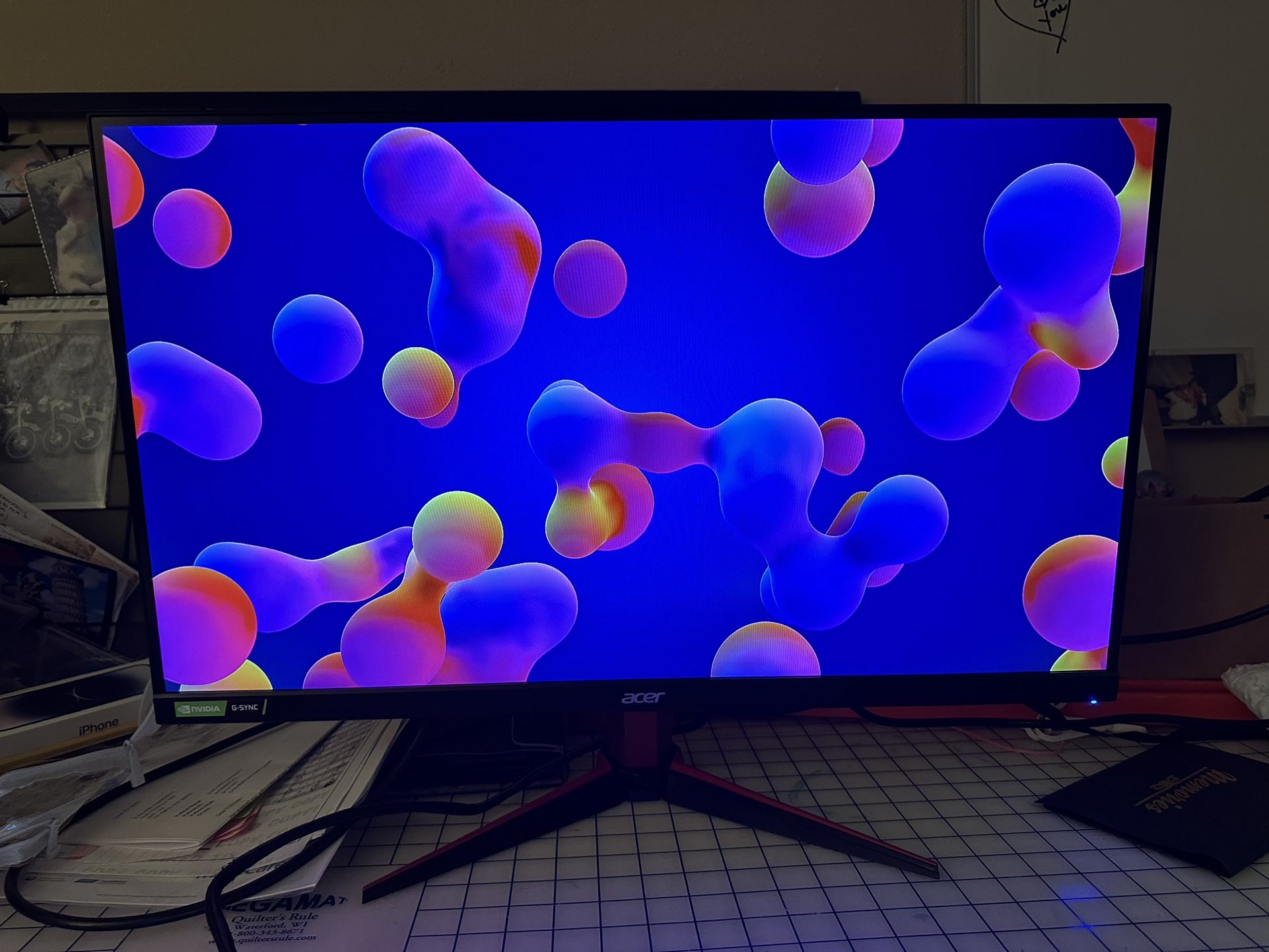 ACER VG272 Xbmiipx 1080p 240hz Monitor 