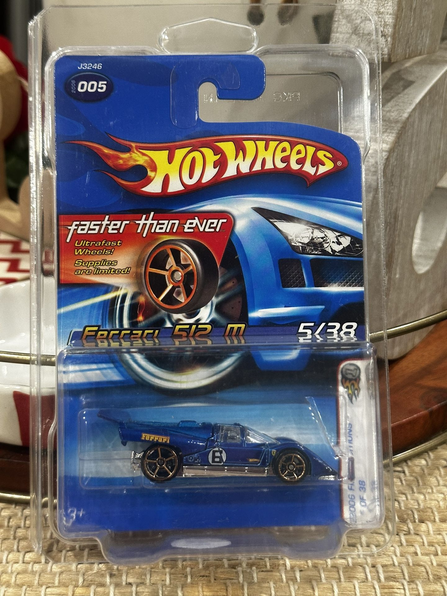 Hot Wheels Ferrari 512 M 2006 First Edition Faster Than Ever FTE Bad Card F4 for Sale in Fullerton CA OfferUp