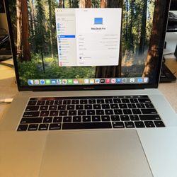 Apple MacBook Pro 2019 (15-inch) w/ Touch Bar i7 Super Fast!!! Factory reset