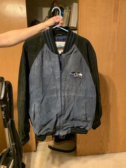 Seattle Seahawks suede jacket