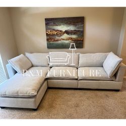 Brand New 4 Piece Cloud Sectional 