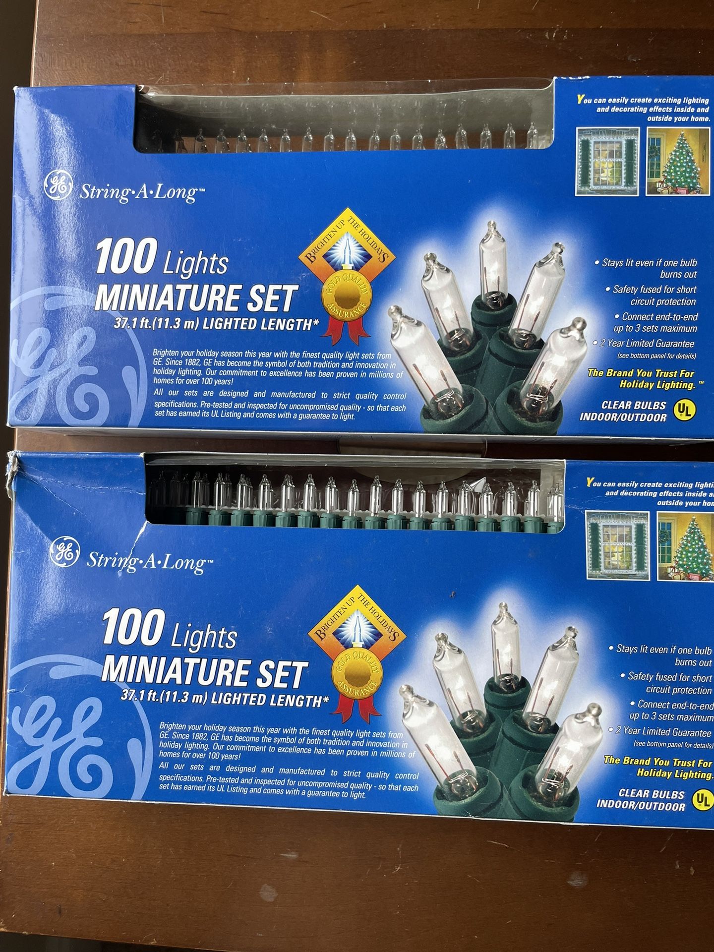 New Christmas Lights - 74’ Lighted Length Total 