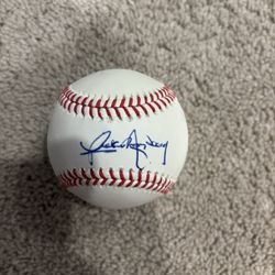 Signed Baseball By A Major Leaguer (not Sure Who)
