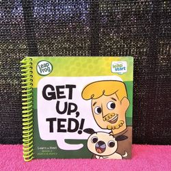 Leapfrog Leapstart Get Up Ted Learn To Read Learning Educational Book #2