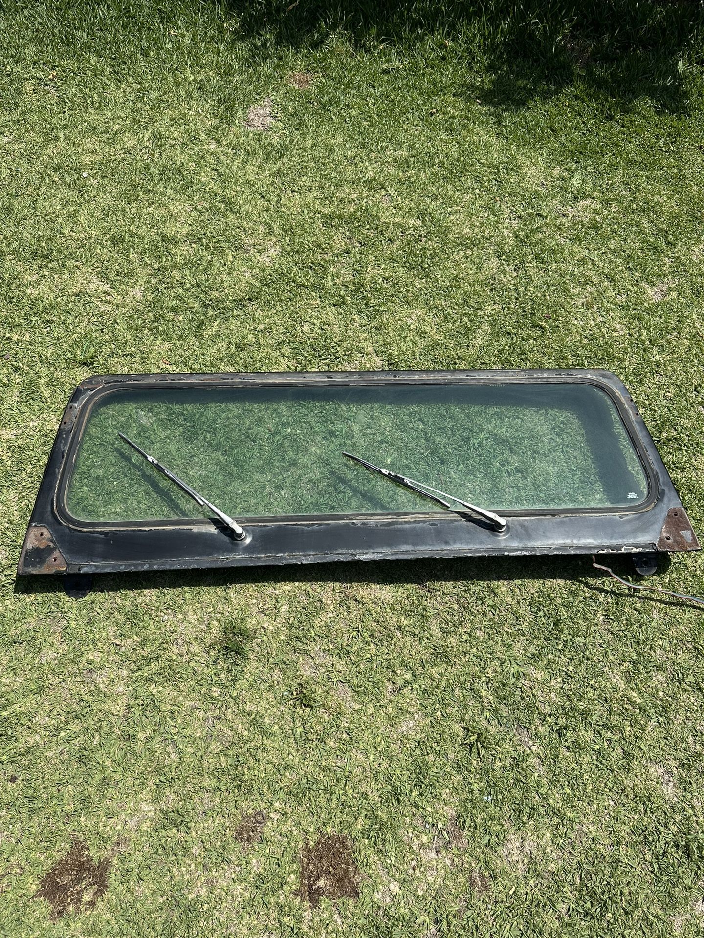 Jeep CJ Black Windshield Frame 76-86 With Glass