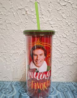 Christmas Cup (Elf "Smiling's My Favorite" 20-Ounce )