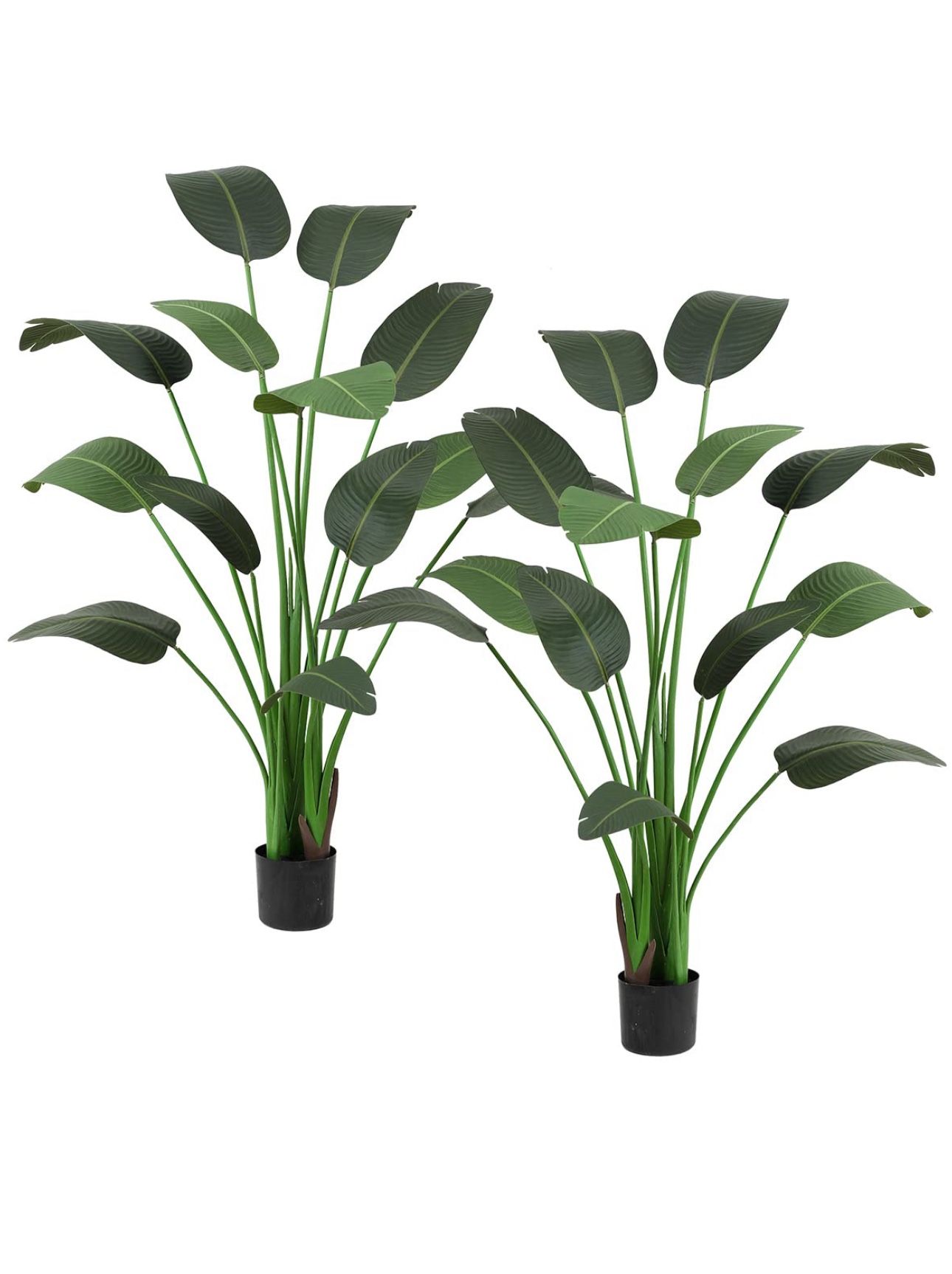 2 Pack 5.5ft Artificial Tree, Bird of Paradise