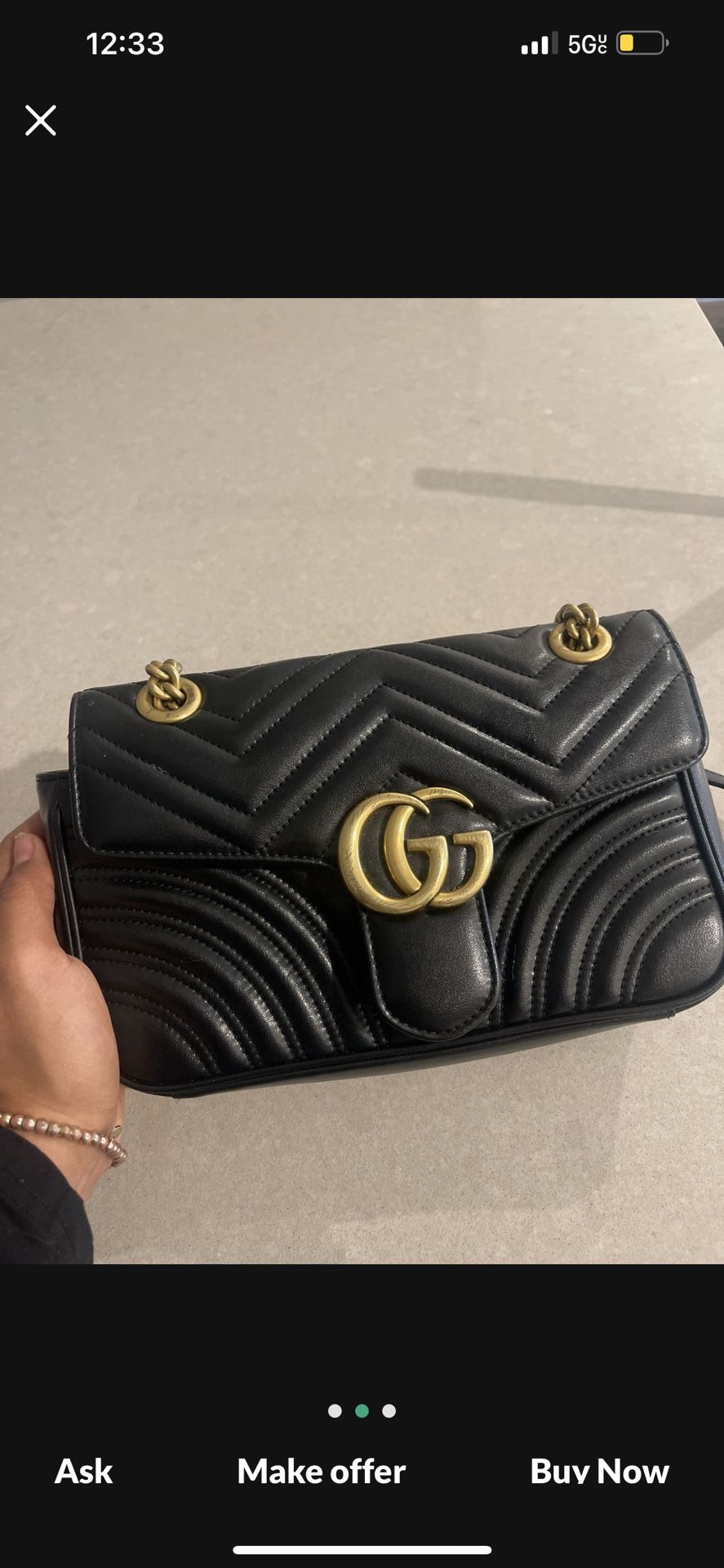 Gucci Marmot Crossbody Bag 
