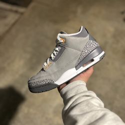 Jordan 3 Cool Grey Sz 8.5 