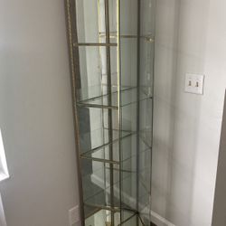 4 Shelf  Vertical Display Case