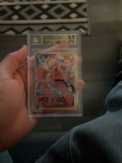 2023 One Piece English Awakening Of The New Era Alt Art SEC Monkey D. Luffy #OP05-119 BGS 9.5