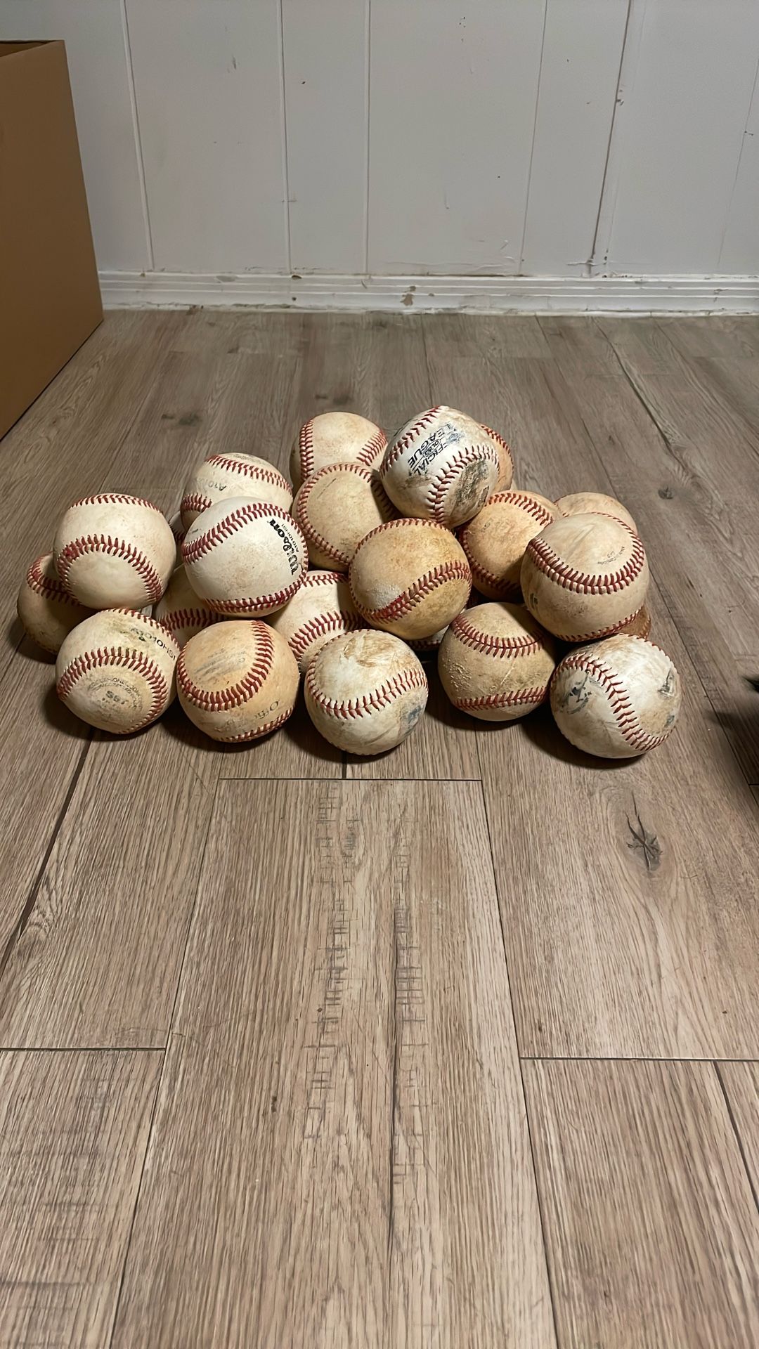 Used Baseballs