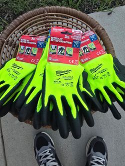 Milwaukee Cut Level 2 Work Gloves XL – 3 Pairs