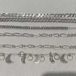 Silver Bracelets 