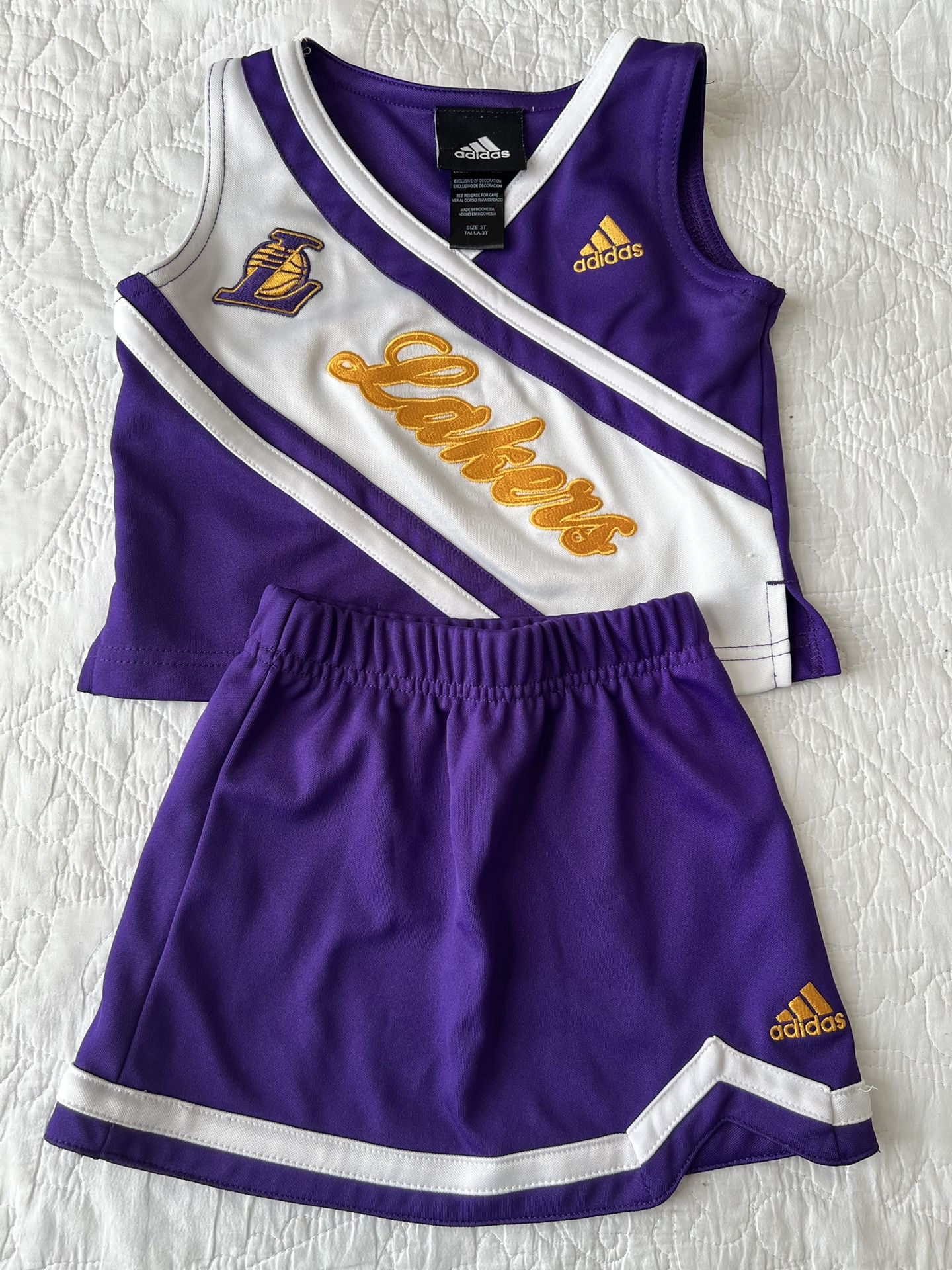 Vintage LA Lakers 2pc Set Kids 3T Girls