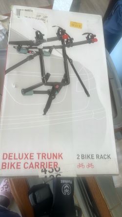Allen Sports Deluxe 2-Bike Trunk Mount Rack, Model 102DN-R, Black