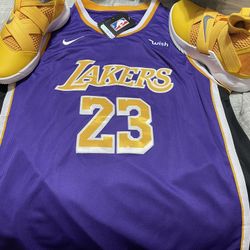Lebron Jersey, And Sneakers 