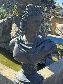life-Size Bust Of Apollo Bronze statue 
