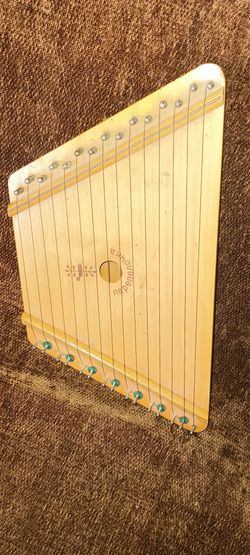 Vintage Russian Gusli Zither Folk String Instrument