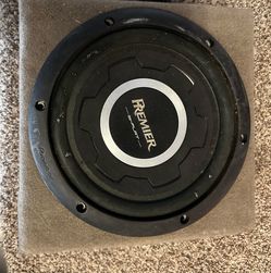 Pioneer premier 12” only 1 left