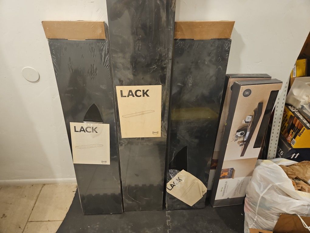 IKEA & Threshold Wall Shelves