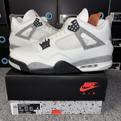 Jordan 4 White Cement Size 13