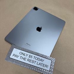 Apple IPad Pro 12.9 Inch 6th Gen Tablet - Only $5 Today Pay The Rest Later! 