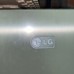 LG Grey Fridge