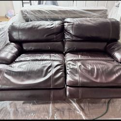 Top Grain Leather Sofa 2