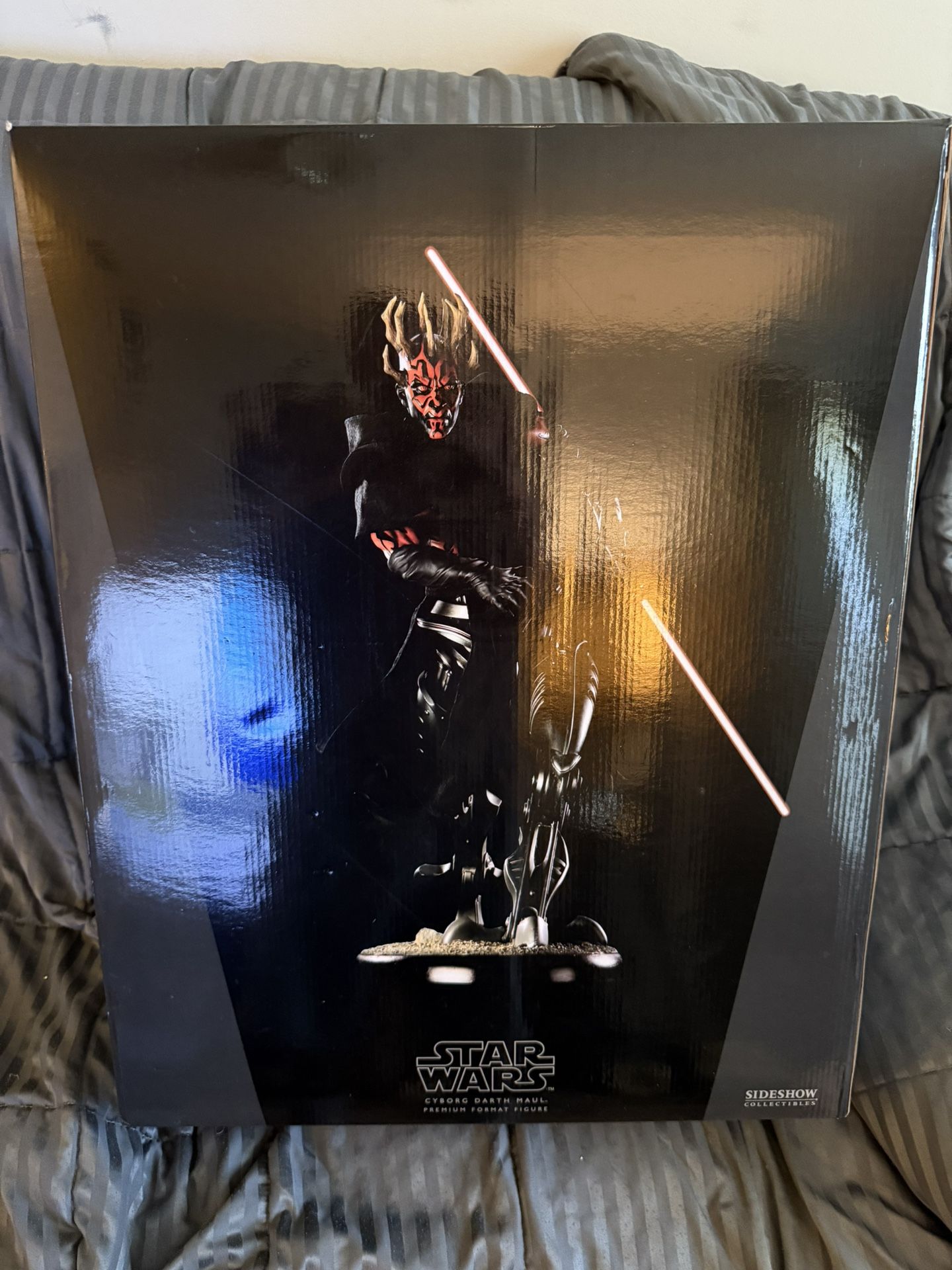Sideshow EXCLUSIVE Cyborg Darth Maul w/ Mechanical Legs Statue Figure New