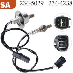 2Pcs Up+Downstream O2 Oxygen Sensor For Kia Optima Sportage Hyundai Sonata etc….
