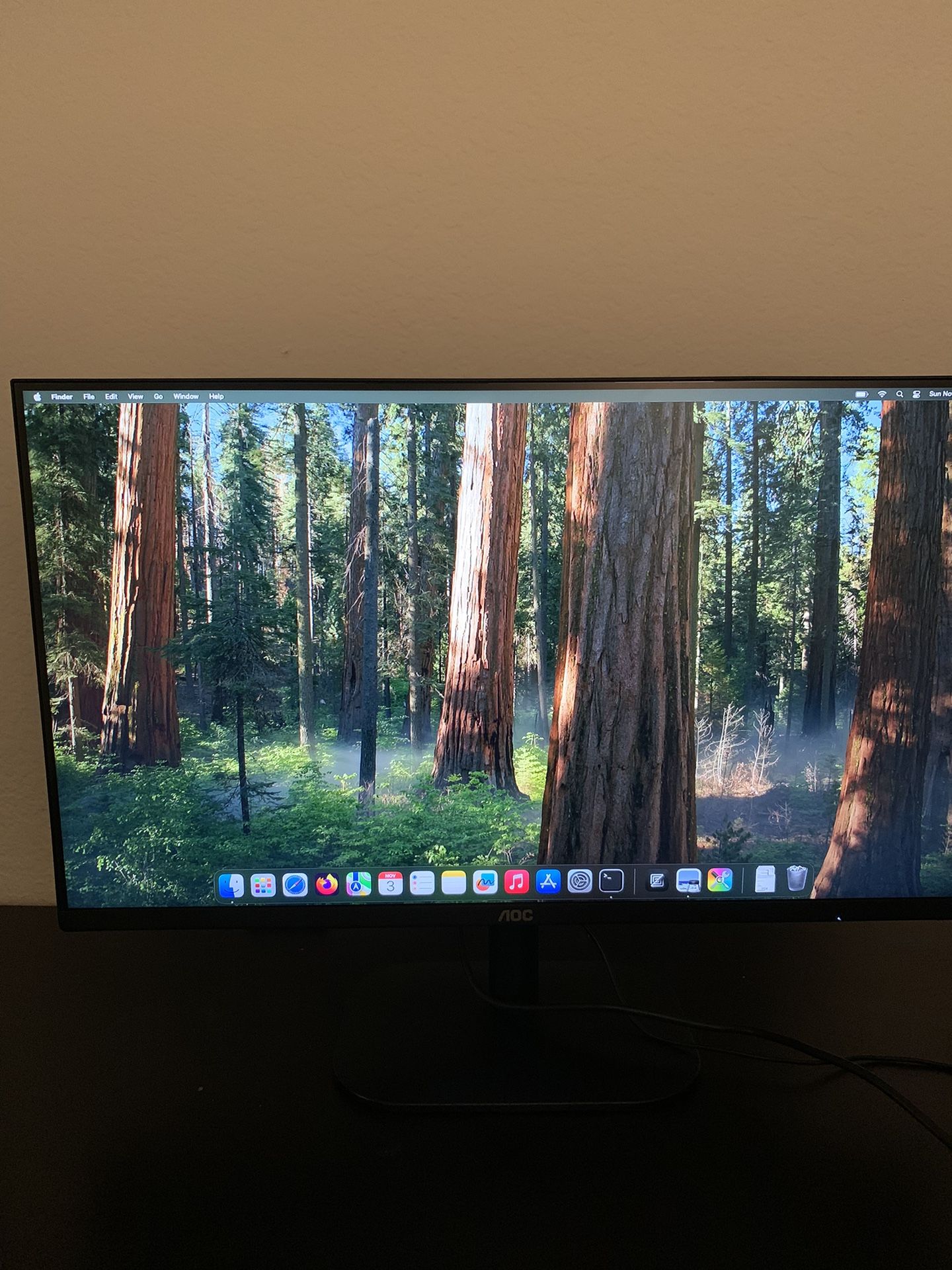 Monitor Aoc 27" frameless