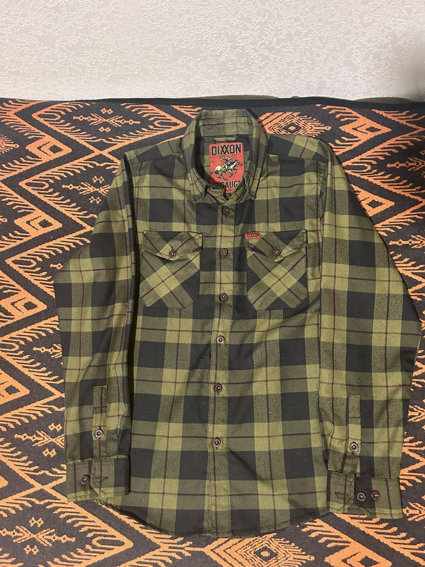 DIXON- Men’s Flannel Shirt