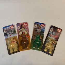 Mcdonald’s Ty Bear Collection. Set Of 4.