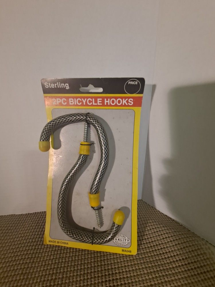 Sterling 2 Pc Bicycle Hooks-$6.00