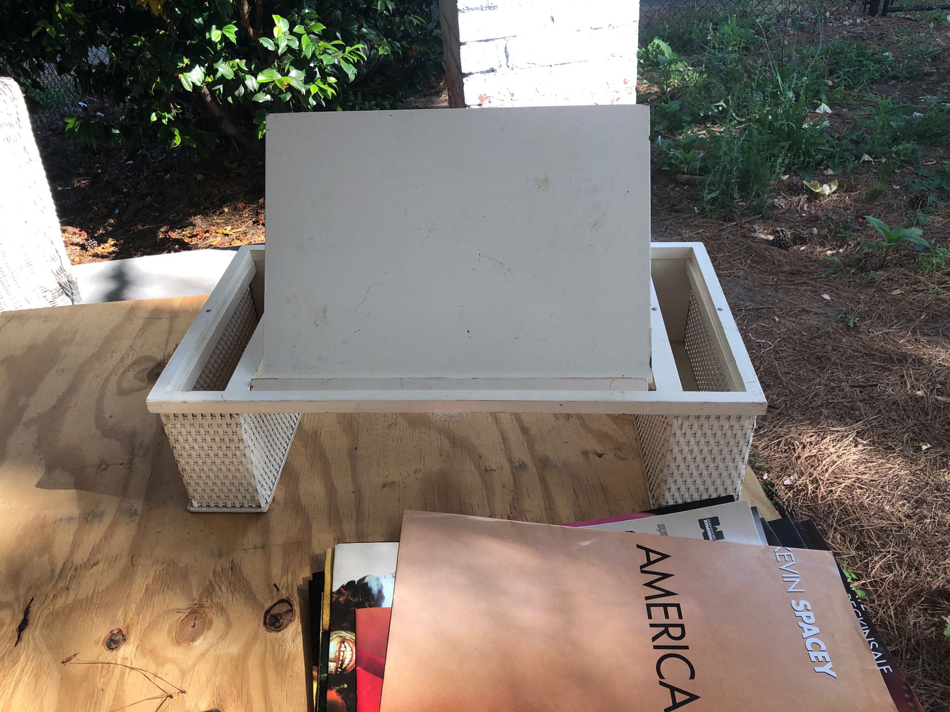 Lap desk or breakfast in bed tray