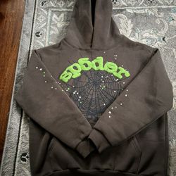Sp5der Web Hoodie ‘ Slate Grey ‘