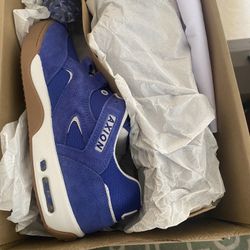 Axion Footwear Genesis Royal Blue / White / Gum Size 10 New Axion Skateboarding