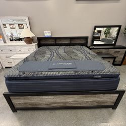 4 PC KING BEDROOM SET 