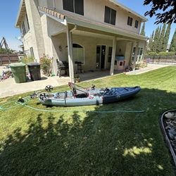 Kayak - Crescent Shoalie With Trolling Motor