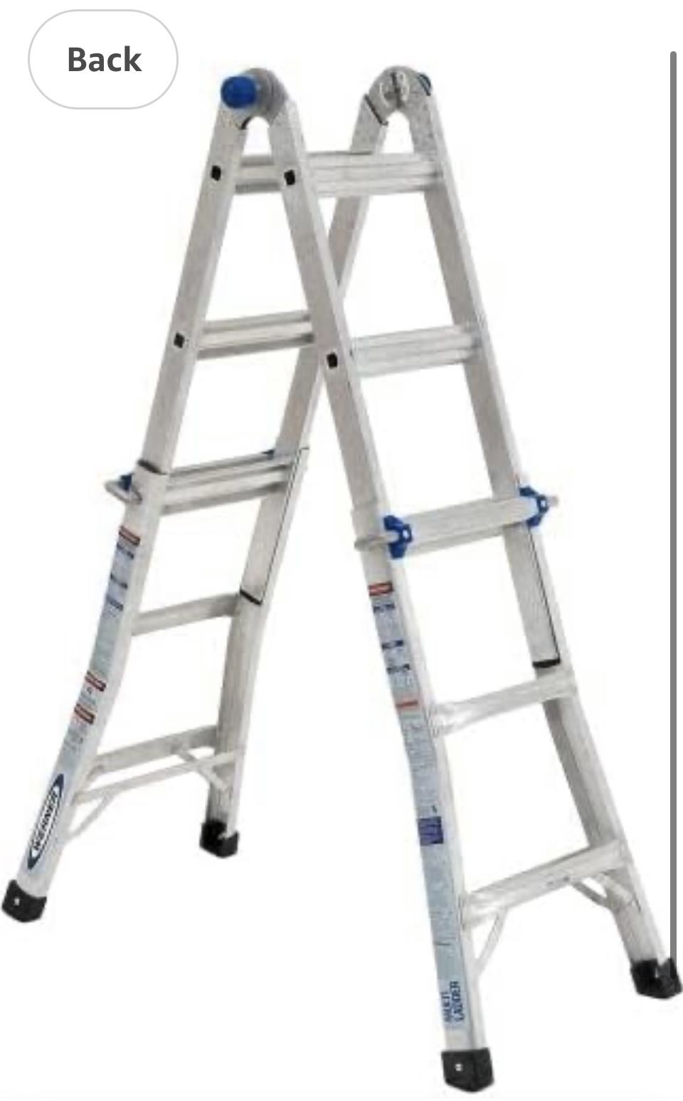 Werner 21 foot telescoping ladder